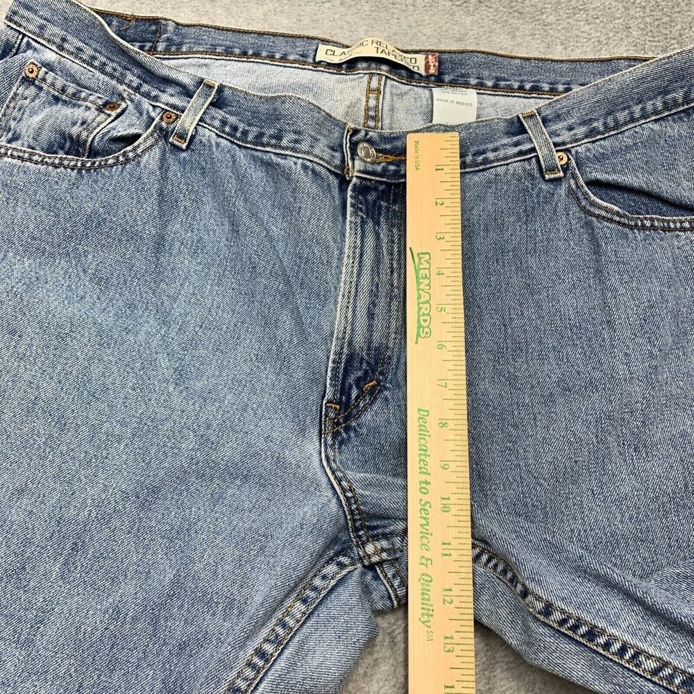 Levi's 550 Classic Relaxed Tapered Jeans Womens 24 Denim Country Cowgirl 90s Y2K - Picture 7 of 9